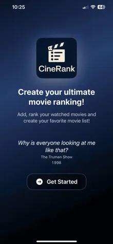 CineRank — écran 2