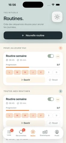 Clearly — écran 4