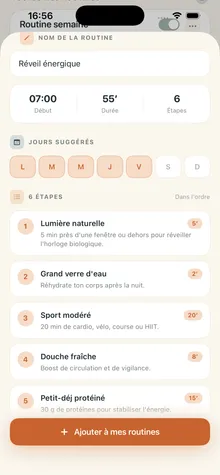 Clearly — écran 5