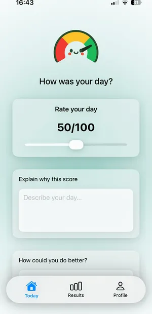 DayRank — écran 1
