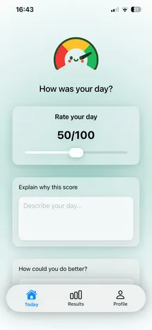 DayRank — écran 1