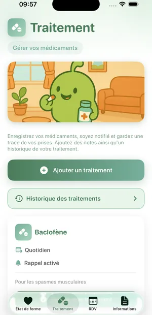 SEP Tracker — écran 3