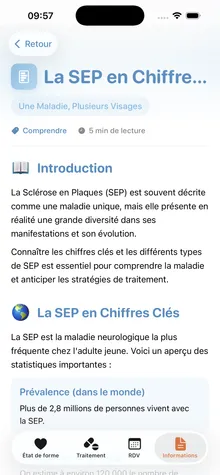SEP Tracker — écran 6